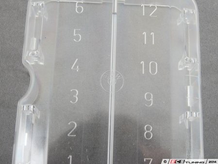 ES#164167 - 61131352400 - Fuse box cover - Genuine BMW - BMW