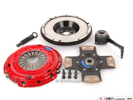 ES#3098697 - kfsifssxKT - Stage 4 Extreme Clutch Kit - Designed for extreme power that needs to be put to the wheels. Conservatively rated at 600+ ft/lbs. - South Bend Clutch - Audi Volkswagen
