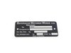 ES#79218 - 51144631012 - NAME PLATE - (NO LONGER AVAILABLE) - Genuine BMW - BMW