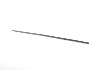 ES#2506758 - 1J4853515JB41 - Front Door Moulding - Left - Satin Black finish door moulding - Genuine Volkswagen Audi - Volkswagen