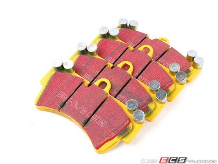 ES#520863 - DP41473R -  Front YellowStuff Performance Brake Pad Set - EBC's premium sport street pad that offers high friction levels and heat fade resistance - EBC - Audi Volkswagen Porsche