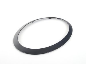 ES#3442546 - 51137449209 - Headlight Trim Ring Jet Black - Left  - Upgrade to the jet black ring, part of black line : Driver Side - Genuine MINI - MINI