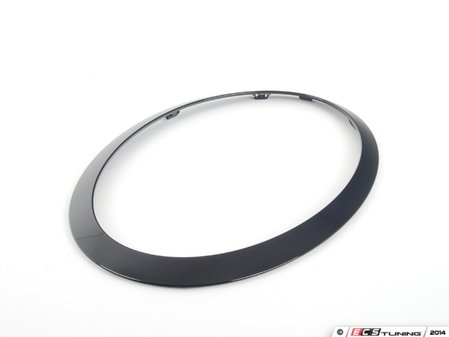 ES#4382010 - 51137449209 - Headlight Trim Ring Jet Black - Left  - Upgrade to the jet black ring, part of black line : Driver Side - Bremmen Parts - MINI