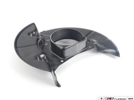 ES#59649 - 34112225356 - E30 M3 Front Brake Dust Shield - Left - Metal dust cover to shield the elements from your brake rotors - Genuine BMW - BMW