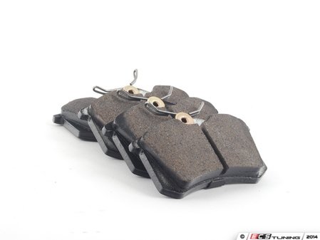 ES#2748668 - HB364B.587 - rear HPS 5.0 Performance Brake Pad Set - Next generation high performance street brake pad offering greater stopping power and pedal feel, with very low dust and noise - Hawk - Audi Volkswagen