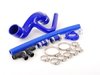 ES#2608059 - FMDV225RLKB - Diverter Valve Relocation Kit - Blue Hoses - (NO LONGER AVAILABLE) - Relocate the diverter valve from the hot side of the turbo to the cold side. - Forge - 