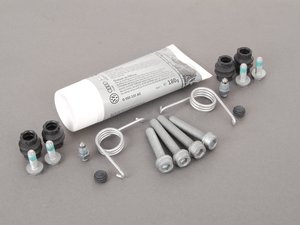 ES#2587730 - N91058702KT1 - Rear Pad & Rotor Installation Kit - Level 2 - Make your brake service headache free with this installation kit! - Genuine Volkswagen Audi - Audi