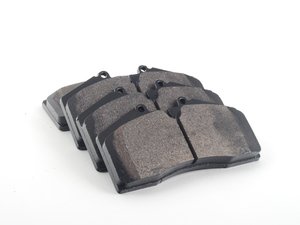 ES#2748419 - HB141B.650 - Front HPS 5.0 Performance Brake Pad Set - Next generation high performance street brake pad offering greater stopping power and pedal feel, with very low dust and noise - Hawk - Audi Porsche