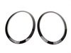 ES#4001021 - 51137449209KT - Headlight Trim Rings Jet Black - Set - Upgrade to the jet black rings : left and right side - Genuine MINI - MINI
