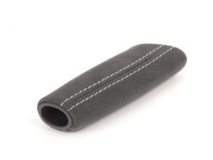 ES#2766963 - 8E0711327MVDT - DTM Edition Parking Brake Handle - Soul (Black)/Silver - (NO LONGER AVAILABLE) - Upgrade your interior styling - Genuine European Volkswagen Audi - 