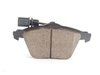 ES#2765328 - 4B0698151ACkt - Front & Rear Euro Ceramic Brake Pad Kit - Ceramic composite developed to meet low dust & noise requirements, includes front and rear pads - Akebono - Audi