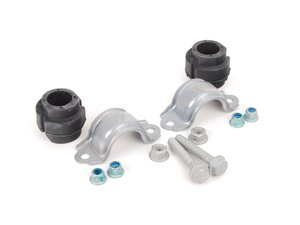 ES#2738354 - 4D0411336GKT2 - Front Sway Bar Installation Kit - Includes new bushings, brackets and hardware - Genuine Volkswagen Audi - Audi