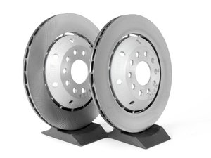 ES#2602878 - 4B3615601BKT - Rear plain Brake Rotors - Pair (335x22) - Restore the stopping power in your vehicle - Genuine Volkswagen Audi - Audi