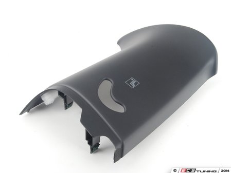 ES#112339 - 51437136083 - Interior D Pillar Cover Panther Black - Left - This is located in the rear corner of the interior : anthracite - Genuine MINI - MINI