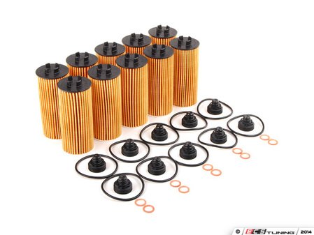 ES#2771445 - 11428570590KT4 - Oil Filter Kit With O-Ring - 10 Pack - Multi-pack oil filter kits to ensure your oil stays contaminant free : Gen 3 MINIs - Genuine MINI - MINI