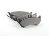 ES#2762532 - 1634201420 - Rear Brake Pad Set  - Does not include brake pad wear sensors - Meyle - Mercedes Benz