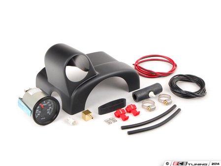 ES#1876744 - 3C0898001 - Gauge & Pod Kit - (NO LONGER AVAILABLE) - Includes a VDO boost gauge, offset steering wheel column mounted pod, and all necessary hardware - Assembled By ECS - 