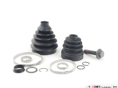 ES#2776718 - 1K0498201CKT - CV Joint installation kit - Includes all the boots and bolts you'll need to service one driveshaft - Genuine Volkswagen Audi - Volkswagen