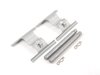 ES#2776694 - 99735193906FOEKT - Front Brake Service Kit - Featuring Sebro rotors and Textar brake pads - Assembled By ECS - Porsche