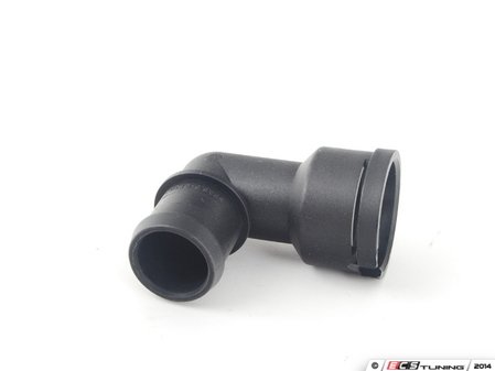 ES#2709007 - 037121619 - Lower Radiator Hose Adapter - Plastic bend that connects the lower radiator hose to the thermostat cover - URO - Volkswagen