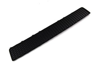 ES#437957 - 8E08078333FZ - Rear Bumper Trim - Black - Located in the center of the rear bumper on your RS4 - Genuine Volkswagen Audi - Audi