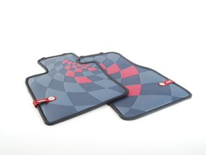 ES#2715004 - 51472354162 - Front Rubber Factory Floor Mats Set JCW Pro - Priced As Set - (NO LONGER AVAILABLE) - Replace or upgrade to factory MINI mats - Genuine MINI - 
