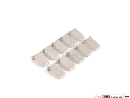 ES#2769974 - 51237200465KT - Front Retaining Hook Clamp - Pack Of 10 - Sold and returned as a pack of 10 only - Genuine BMW - 