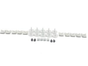 ES#2702750 - 0019949845KT3 - Belly Pan Installation Hardware Kit - Includes all hardware to install the belly pan on your car. - Genuine Mercedes Benz - Mercedes Benz