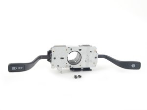ES#2777003 - 9286133160101cKT - Steering Column Switch With Mounting Screws - Black - For cars without headlight washers or cruise control - Genuine Porsche - Porsche