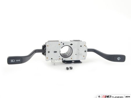 ES#2777003 - 9286133160101cKT - Steering Column Switch With Mounting Screws - Black - For cars without headlight washers or cruise control - Genuine Porsche - Porsche