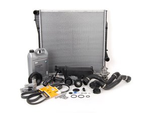 ES#2739569 - ECSE531711-11 - ECS Cooling System Refresh Kit - Level 3 - The ultimate cooling refresh kit - with aftermarket components, featuring an Aluminum Pulley and a GEBA water pump - Assembled By ECS - BMW