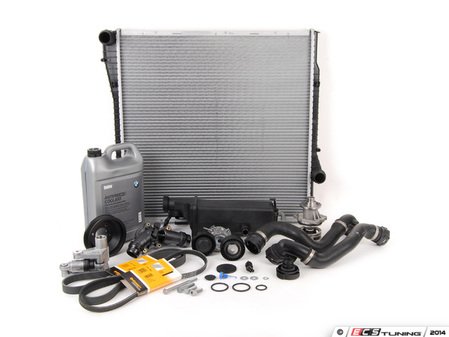 ES#2739569 - ECSE531711-11 - ECS Cooling System Refresh Kit - Level 3 - The ultimate cooling refresh kit - with aftermarket components, featuring an Aluminum Pulley and a GEBA water pump - Assembled By ECS - BMW