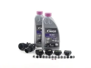  Radiator Installation Kit with radiator mounts, couplers, hardware, a/c seals and coolant