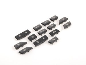 ES#2633963 - 61319313924 - Replacement button Set - Replace your worn buttons - Genuine BMW - BMW