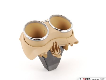 ES#1778521 - 21968004148K67 - Cup Holder Assembly - Buckskin  - Replacement cup holder in Buckskin (Color Code 8K67) - Genuine Mercedes Benz - Mercedes Benz