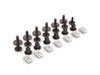 ES#1304368 - 1K0898625A - Front Fender liner hardware kit - Includes the necessary hardware to secure one fender liner - Genuine Volkswagen Audi - Volkswagen
