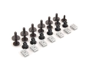 ES#1304368 - 1K0898625A - Front Fender liner hardware kit - Includes the necessary hardware to secure one fender liner - Genuine Volkswagen Audi - Volkswagen