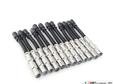 ES#2635754 - 1121500218KT1 - Ignition Wire Set - Contains 12 spark plug wires - Genuine Mercedes Benz - Mercedes Benz