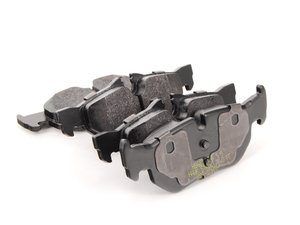ES#2748642 - HB621B.638 - Rear HPS 5.0 Performance Brake Pad Set - Next generation high performance street brake pad offering greater stopping power and pedal feel, with very low dust and noise - Hawk - BMW