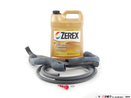 ES#2777513 - 2025013982KT - Radiator Hose Replacement Kit - Includes All Hoses, Coolant And Drain Plug - Assembled By ECS - Mercedes Benz