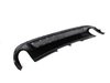 ES#451244 - 8K0807521D1RR - S-Line Rear Diffuser - Platinum Grey - Featuring dual exit / single tip exhaust provisions - Genuine Volkswagen Audi - Audi