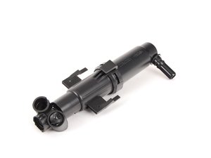 ES#2683801 - 61677377667 - F10 Headlight Washer Spray Nozzle - Left - Replace your clogged or broken nozzle - Genuine BMW - BMW