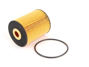 ES#2538798 - 95510756100 - Oil Filter - Priced Each - Oil filter cartridge with o-ring - Bosch - Porsche