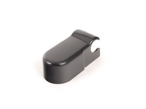 ES#1425943 - 92862862301 - Wiper Arm Cap - Satin Black - Covers the mounting nut to prevent corrosion - Genuine Porsche - Porsche