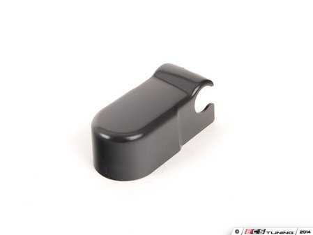 ES#1425943 - 92862862301 - Wiper Arm Cap - Satin Black - Covers the mounting nut to prevent corrosion - Genuine Porsche - Porsche