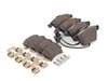 ES#2765610 - 8E0698151GKT3 - Front & Rear Brake Pad Kit - Factory replacement pads for a stock feel - Genuine Volkswagen Audi - Audi