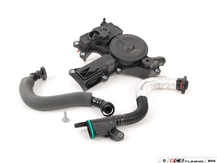 ES#2776615 - 06H103495EKT5 - Oil Separator/PCV Emissions Service Kit - Everything you need to replace a faulty PCV or to perform some preventative maintenance - Assembled By ECS - Volkswagen