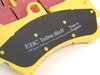 ES#520878 - DP41521R - YellowStuff Performance Brake Pads - EBC's premium sport street pad that offers high friction levels and heat fade resistance - EBC - Volkswagen Porsche