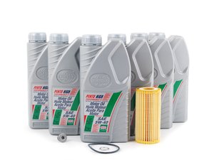 ES#2777828 - 06L115562KT4 - Oil Service Kit - Includes Genuine oil filter and Pentosin high performance 5W-40 synthetic engine oil - Assembled By ECS - Volkswagen
