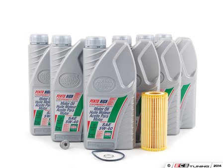 ES#2777828 - 06L115562KT4 - Oil Service Kit - Includes Genuine oil filter and Pentosin high performance 5W-40 synthetic engine oil - Assembled By ECS - Volkswagen